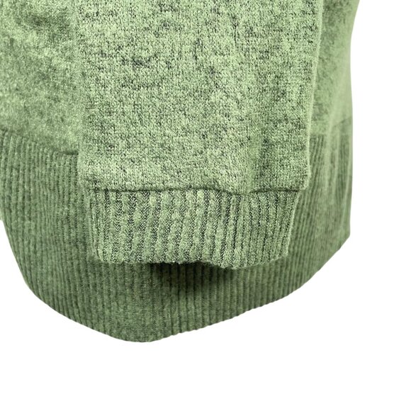 NWT Bobeau Elissa Ribbed Trim Open Front Lightweight Cardigan Petite Small Green - Picture 7 of 12